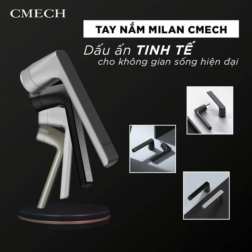 Tay Nắm Milan CMECH – Điểm Nhấn Tinh Tế Cho Không Gian Sống Hiện Đại